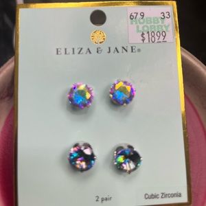 Eliza & Jane 2 pair of earrings